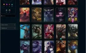Conta de 2012 com 99 skins 110 icones 6 paginas de runas