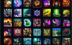 Conta UNRANKED, alguns campões e 3 skins.