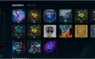 conta league of legends, gold 3, muitas skins , season 4.