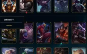 conta league of legends, gold 3, muitas skins , season 4.