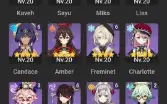 Genshin impact endgame + honkai star rail