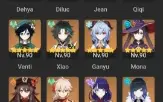 Genshin impact endgame + honkai star rail