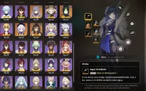 Yelan C4+bis nahida, Alhaitham +bis, Yoimiya+bis, kazuha
