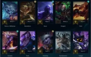 Conta Gold League of Legends Season 2019