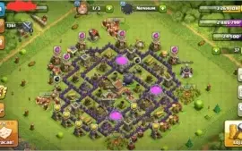 CLASH OF CLANS (Cv 8/Bem upado/Preço Acessível)