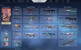 VENDO CONTA VALORANT OURO 3 COM SKINS (existe desde 2020)