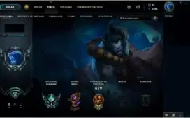 Vendo Conta league of legends platina 3