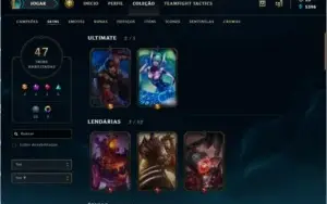 Vendo Conta league of legends platina 3