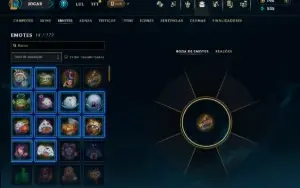Platina 3 com 45 Champs e 1 Skin