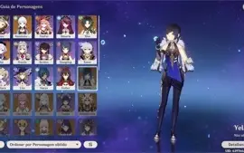 ar33 ayaka + arma de assinatura, xiao + jade