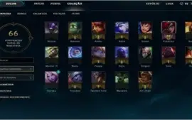CONTA DE LEAGUE OF LEGENDS