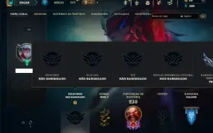Unranked com 65 Champs e 27 Skins ( MAIN JG )