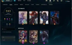 CONTA DE LOL - NIVEL 269 - 243 SKINS