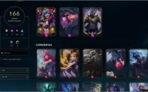 Vendo conta de Lol + Valorant