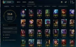 Conta League of Legends Ouro 1 - 109 Campeão - 35 Skins