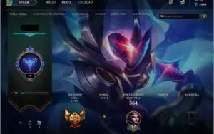 Conta League of Legends Ouro 1 - 109 Campeão - 35 Skins