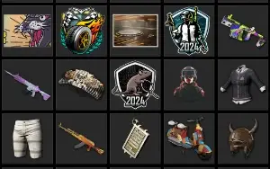 Conta Pubg Aug Neon + Mini 14 San Wujang