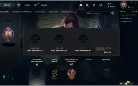 Vendo conta no lol mestre