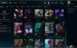 Vendo conta no lol mestre