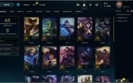 Vendo conta no lol mestre