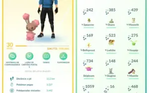 Contas Pokemon Go Nível 30 TOP