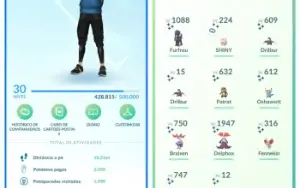 Contas Pokemon Go Nível 30 TOP