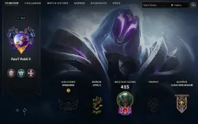 conta de lol