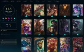 conta de lol