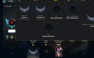 Prata 2 com TODOS os Champs e 132 Skins (Mais de 600 Jogos)