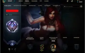 CONTA UNRANKED DIAMOND MMR ALTO