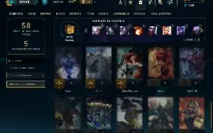 Esmeralda 4 com 35 Champs e 7 Skins + 8 Fragmentos