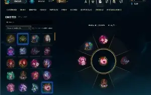 Esmeralda 4 com 35 Champs e 7 Skins + 8 Fragmentos