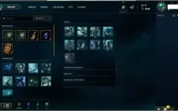 CONTA LVL 44 COM 45 CAMPEOES 8 SKINS 7 EMOTES