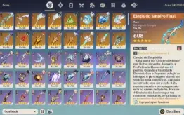 Conta Endgame Ar 60 América - 34 Personagens 5★ E 18 Armas 5
