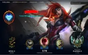 Conta Lol All champ 391 skins