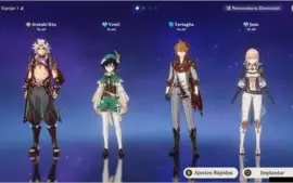 AR38 - ITTO, VENTI, CHILDE, JEAN, QIQI e mais...