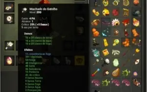 Set multi nivel 200 com dofusteuse + char 200