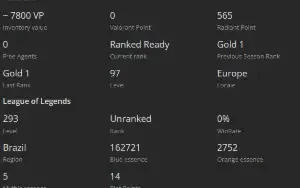 Conta Riot Games > 507 Skins No Lol E 57 Skins No Valorant