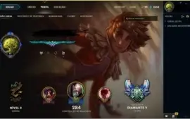 Conta Lol - Diamante 5 - Borda De Platina - 66 Campeões