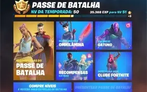 CONTA FORTNITE COM CAVALEIRO NEGRO + PASSE ATUAL ATIVO