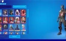 CONTA FORTNITE COM CAVALEIRO NEGRO + PASSE ATUAL ATIVO