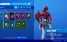 Conta fortnite 2650 vbucks + passe
