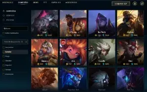 Bronze 2 com 125 Champs e 59 Skins ( Mais de 30 Jogos )