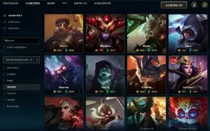 Bronze 2 com 125 Champs e 59 Skins ( Mais de 30 Jogos )