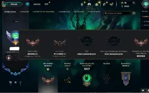 Bronze 2 com 125 Champs e 59 Skins ( Mais de 30 Jogos )