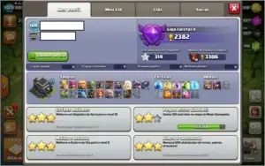 Clash of Clans Cv 9 quase full barato