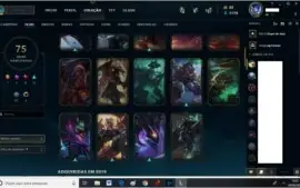 Vendo 2 contas de League of Legends