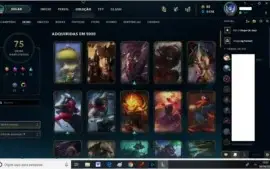 Vendo 2 contas de League of Legends