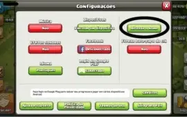 Conta Clash of Clans CV 8 intermediario com Rei nvl 8