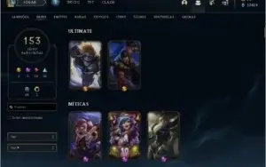 conta league of legends